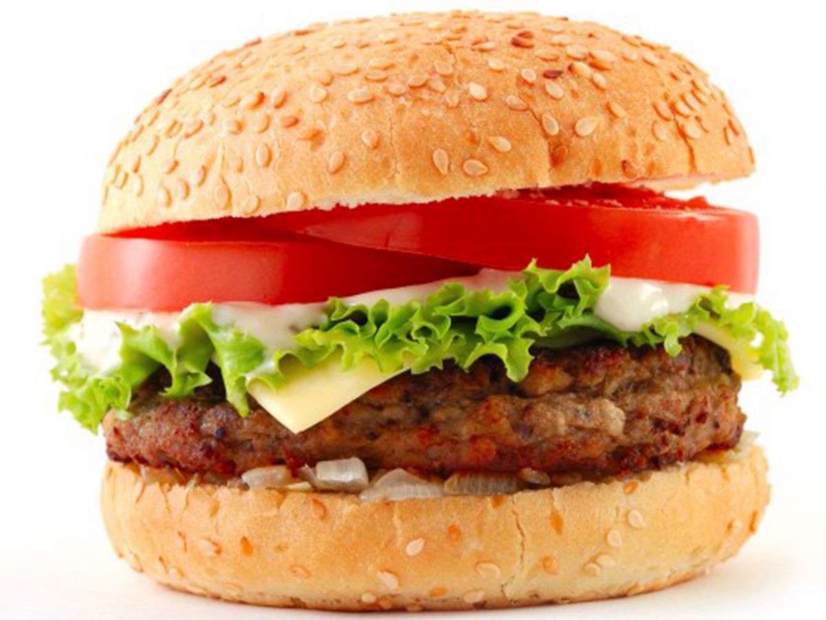 meat burger sandwich