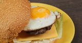 Burger With Egg Sandwich