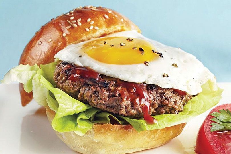 Egg Burger Sandwich