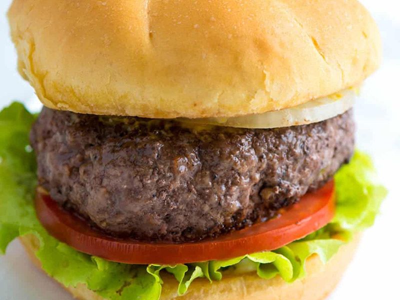 Meat Burger Sandwich