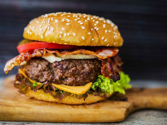 Charcoal burger Sandwich