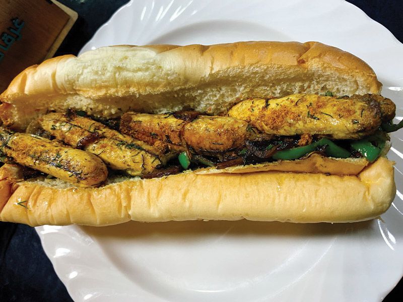 Vienna Bread Roe Sandwich