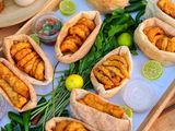 Fried Roe Sandwich