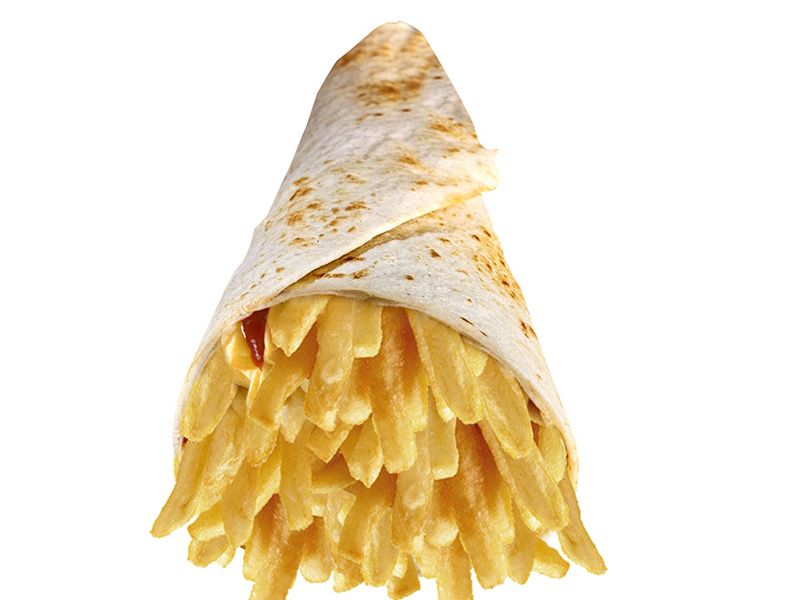 French Fries Sandwich