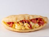French Fries Sandwich With Eggs