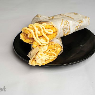 Cheddar Saj Potato Sandwich