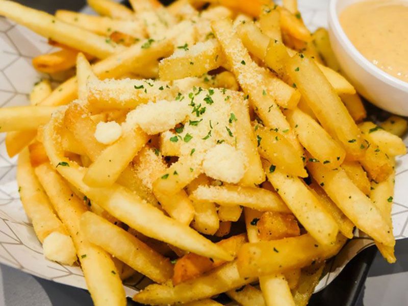Plain French Fries Sandwich