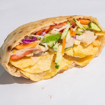 ساندويتش رقائق البطاطس