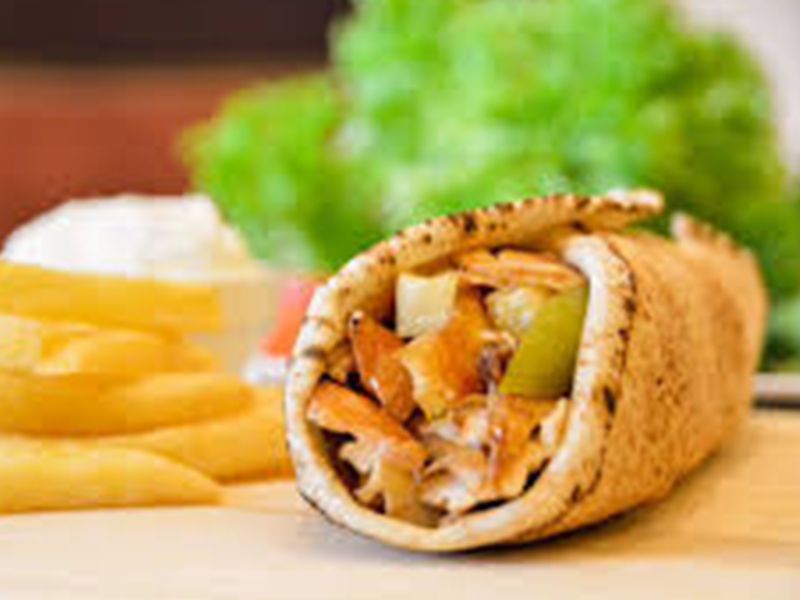 French Fries With Mayonnaise Sandwich