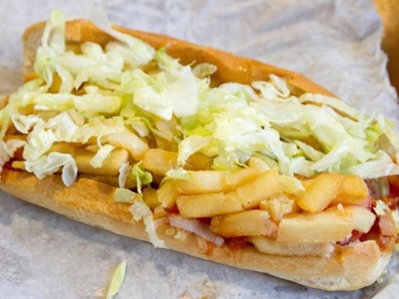 French Fries Sandwich