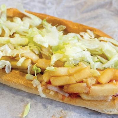 french Fries sandwich