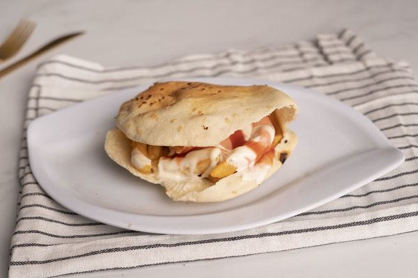 mayonnaise Potato sandwich