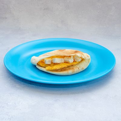 Omlette With Kiri Sandwich
