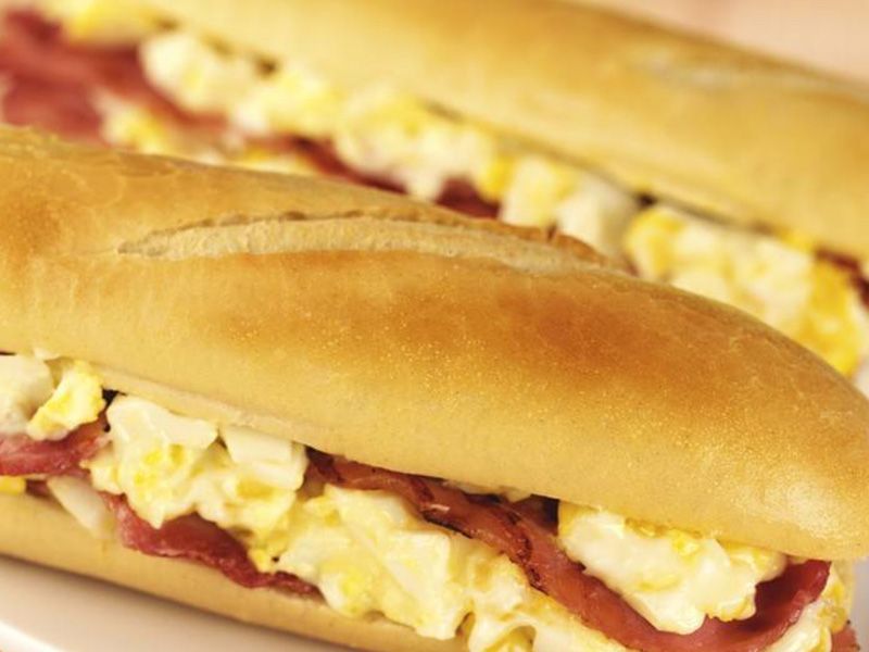 Eggs With Pastrami Sandwich