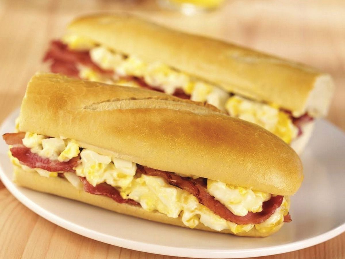 Pastrami Eggs Sandwich