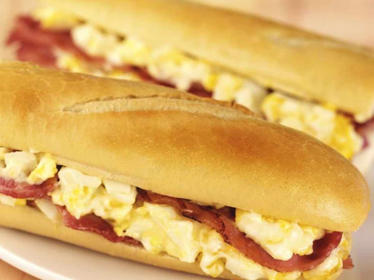 Eggs with Pastrami Sandwich