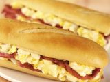 Eggs with Pastrami Sandwich