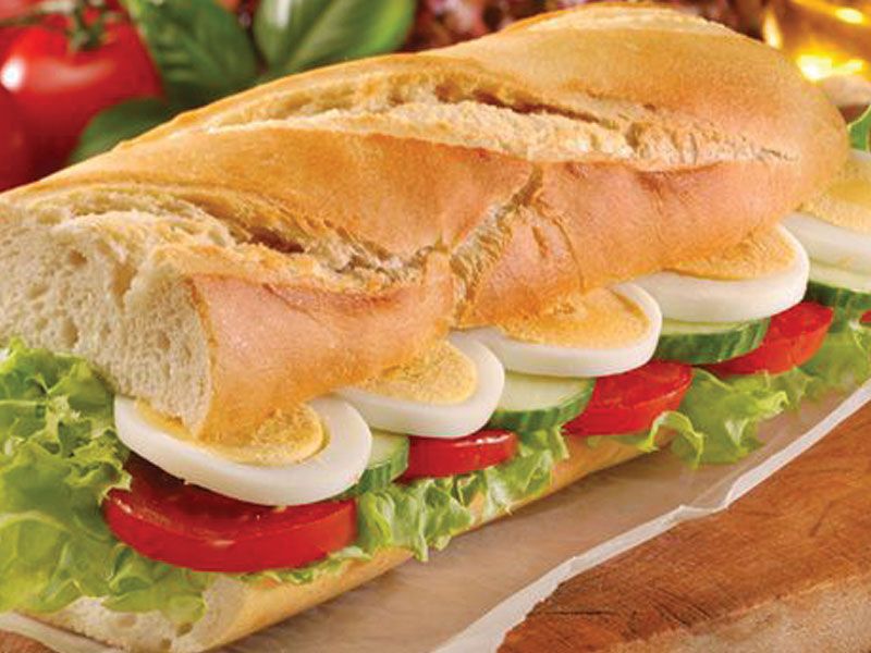 Boiled Egg sandwich