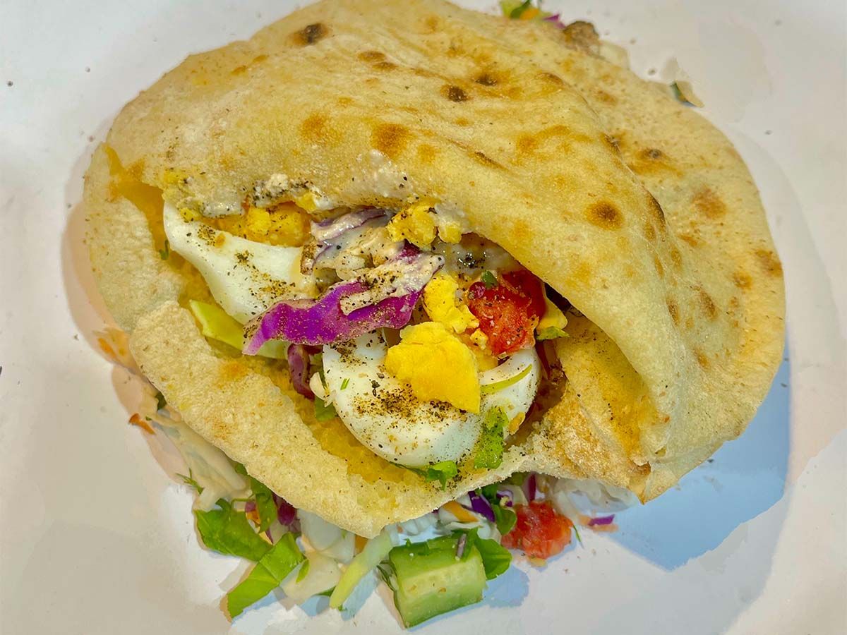 Boiled Egg Sandwich
