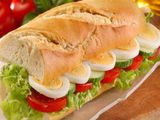 Boiled Eggs Sandwich