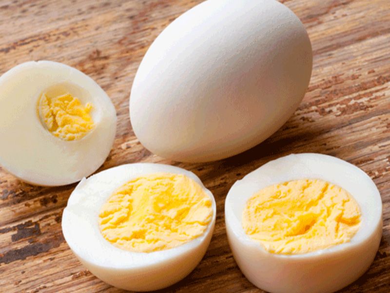 Boiled Eggs Sandwich