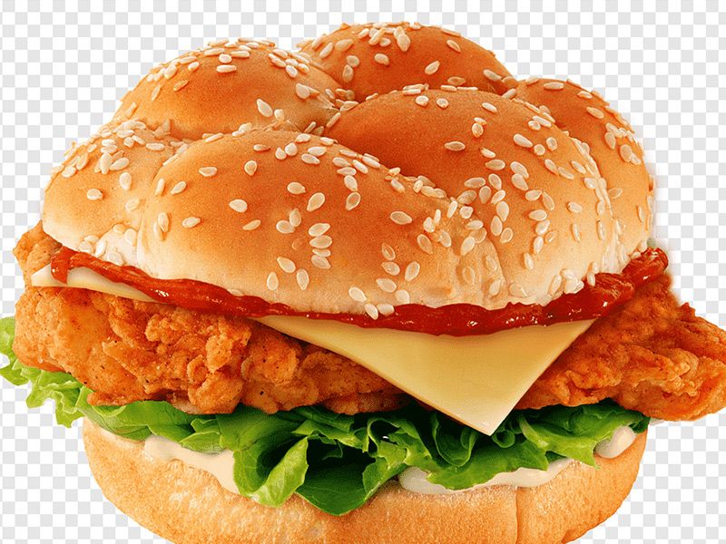 Cheeseburger sandwich