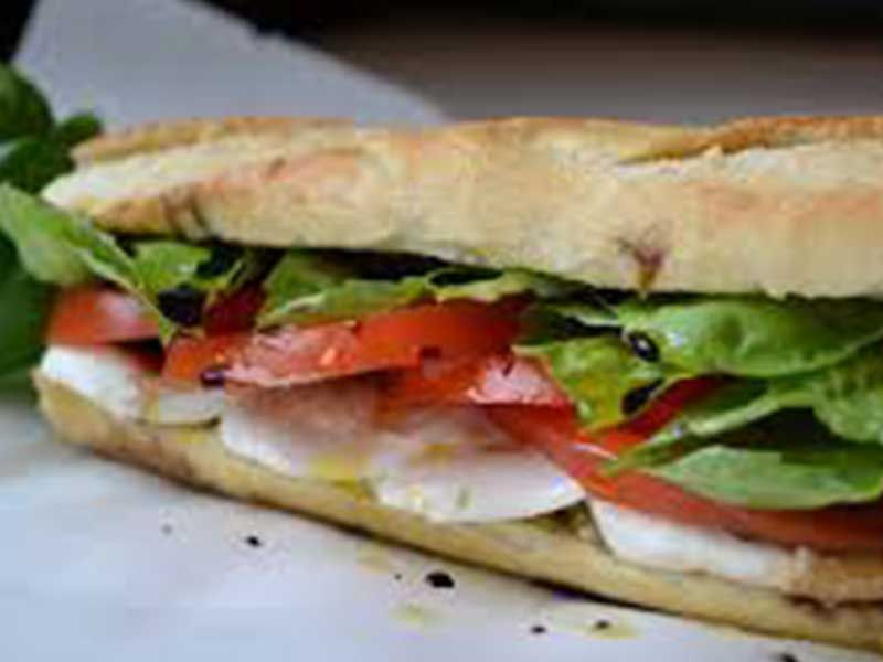 White Cheese Sandwich