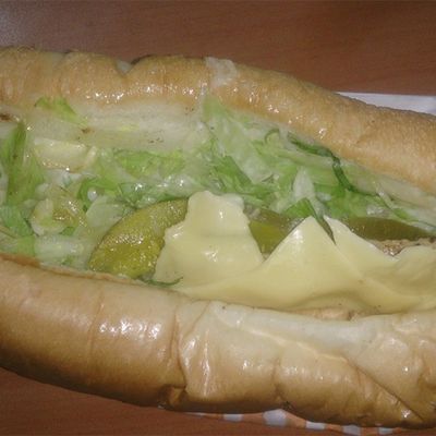 ساندويتش جبنة شيدر