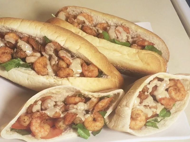 Baladi Shrimp Sandwich