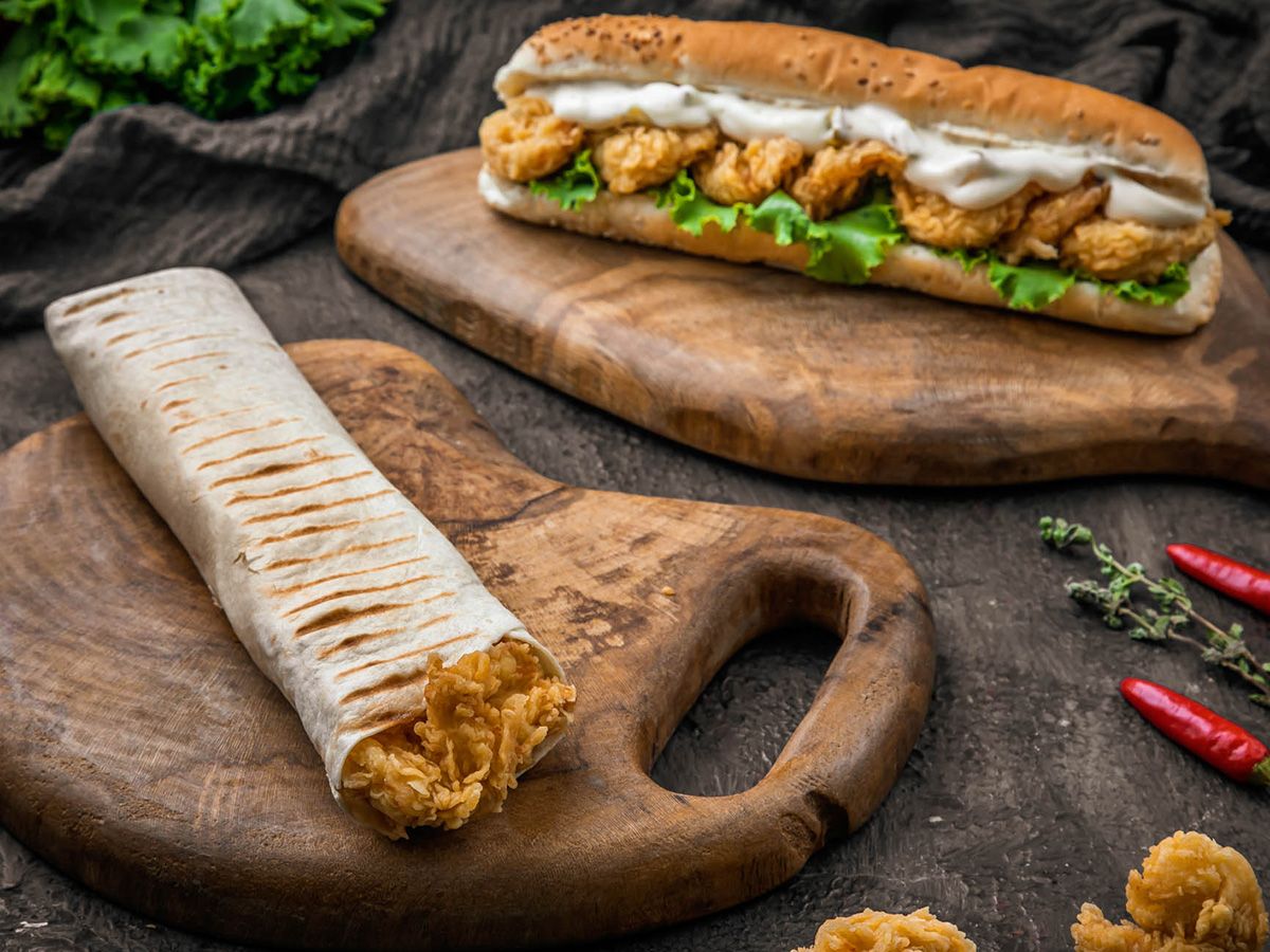 Shrimp Sandwich