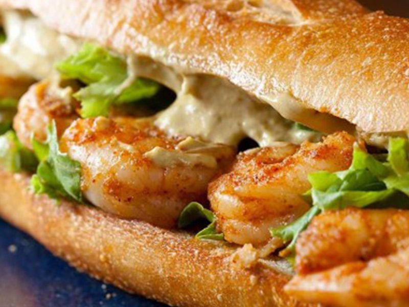 Shrimp Sandwich