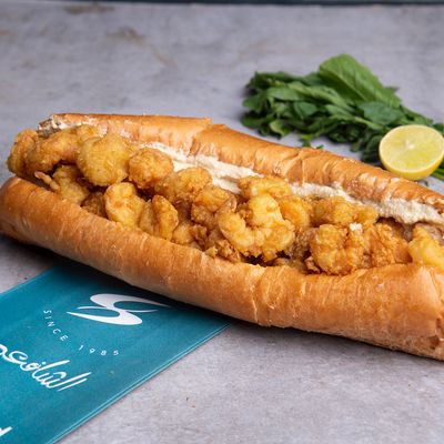 Shrimp sandwich