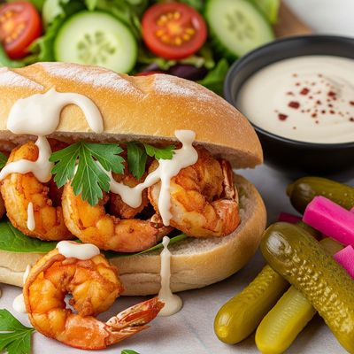 Medium Shrimp Sandwich