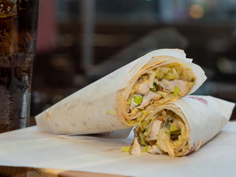 Chicken Wrapper Sandwich