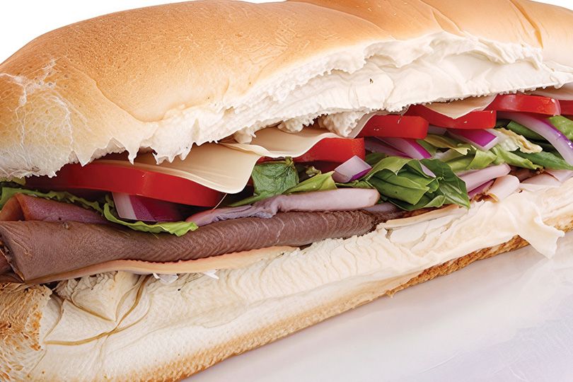 Roast Beef with imported "New Zealand Cheddar" cheese