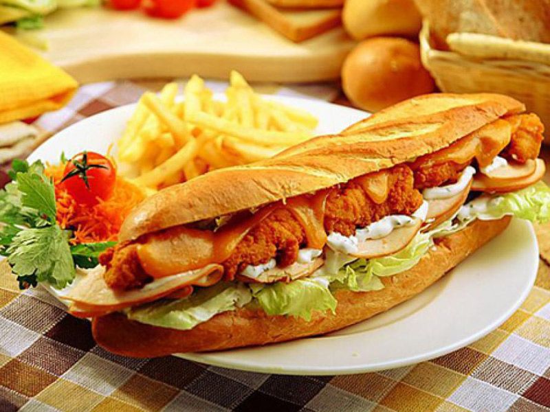 Smoked Chicken Zinger Sandwich