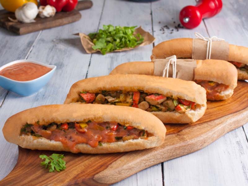 Fajita Squid Sandwich