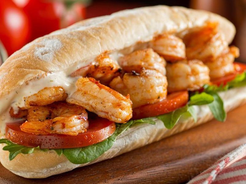 Fried Squid Sandwich