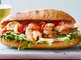 Squid With Shrimp Sandwich