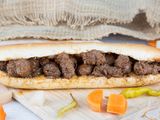 Sausage sandwich