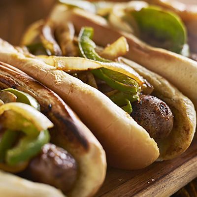 Oriental Sausage Sandwich