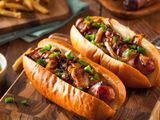 Oriental Sausage Sandwich