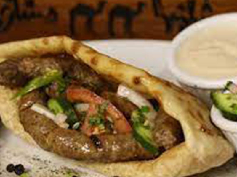 Oriental Sausage Sandwich