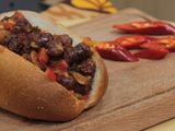 Oriental Sausage Sandwich