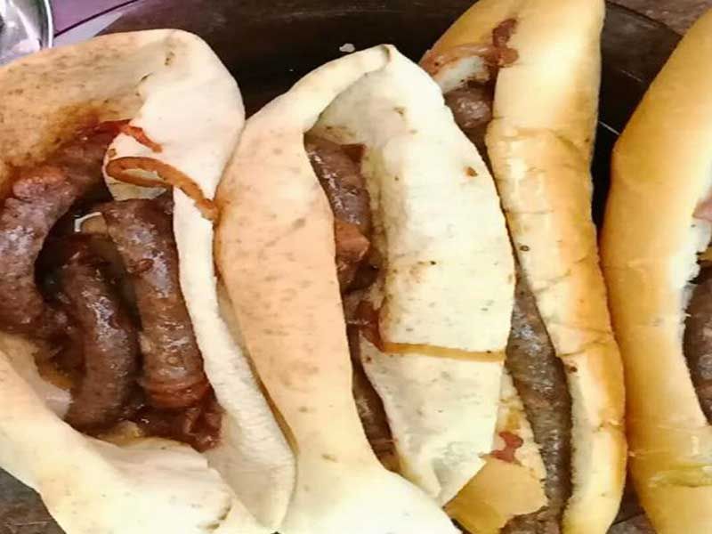Baladi Oriental Sausage Sandwich