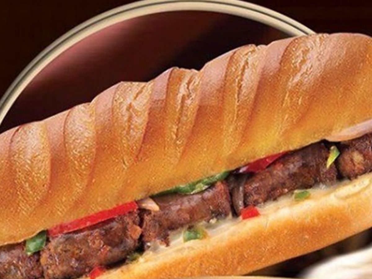 sausage sandwich