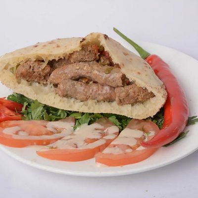 Alexandrian Sausage Sandwich