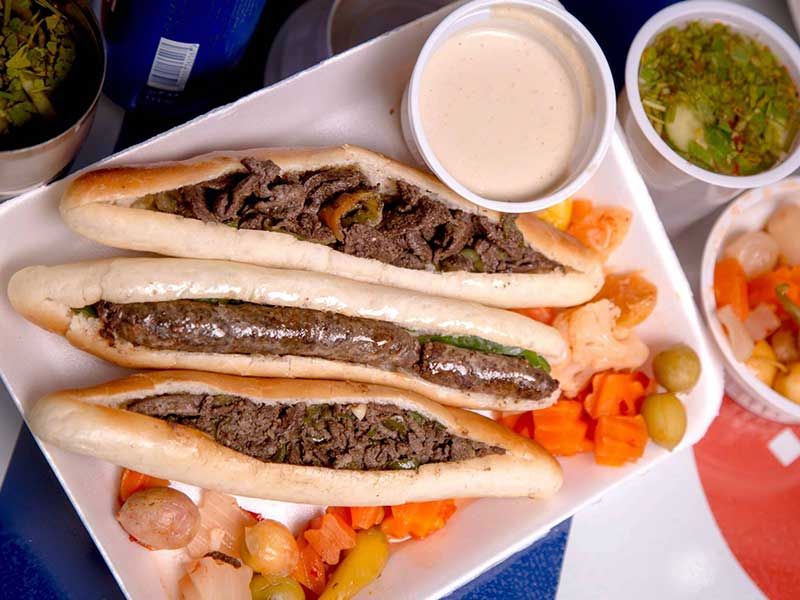 Alexandrian Sausage Sandwich