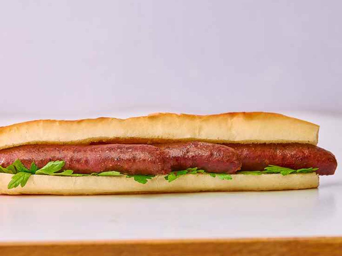 Grilled sausage Sandwich