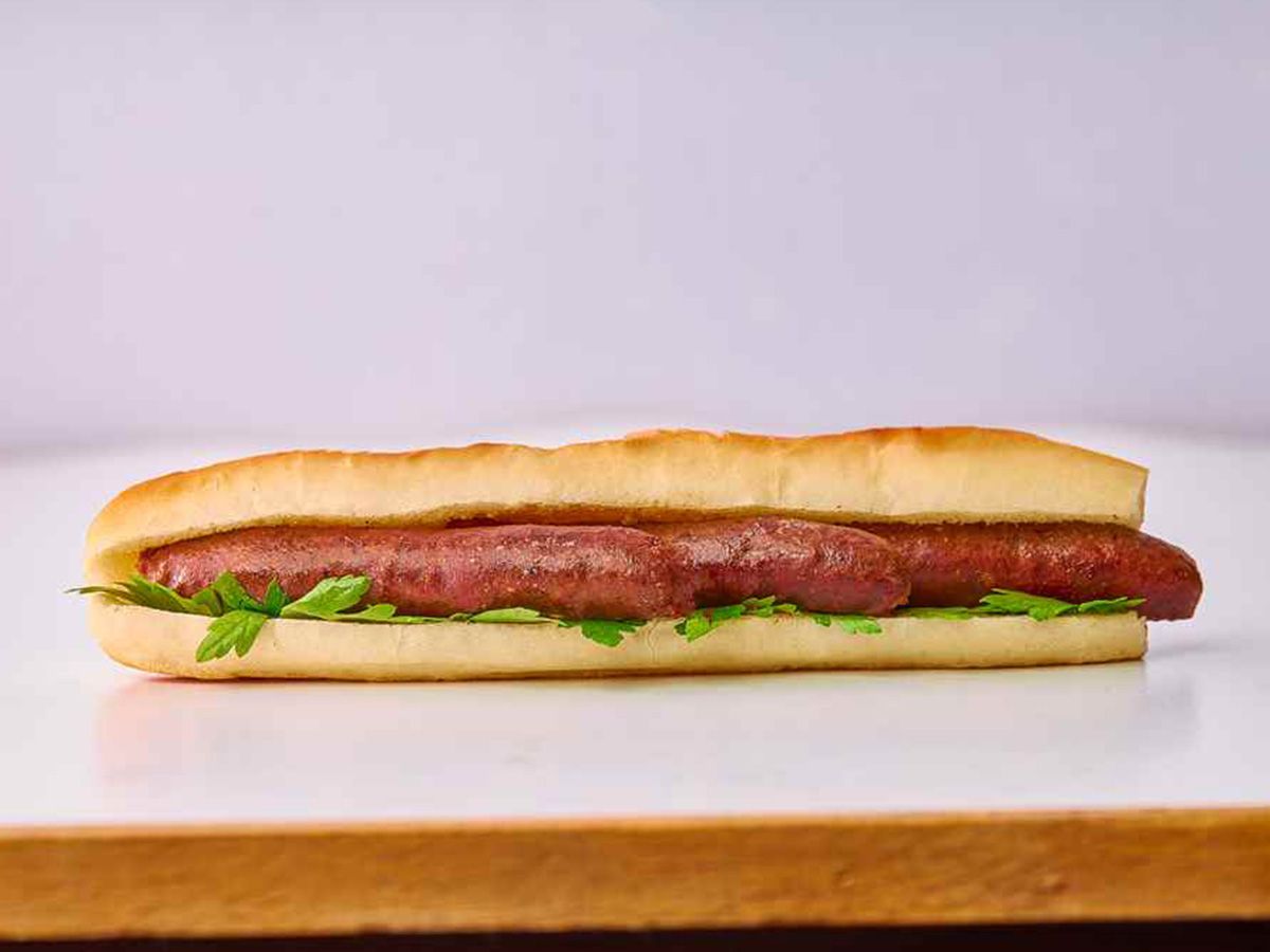 Grilled Sausage Sandwich
